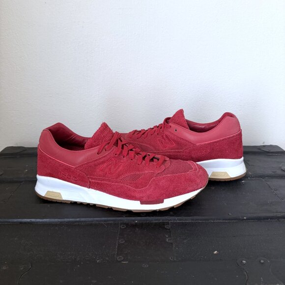 New Balance 1500 Saint St Alfred Limited Red Suede Size 11 CM1500SA - Picture 10 of 14
